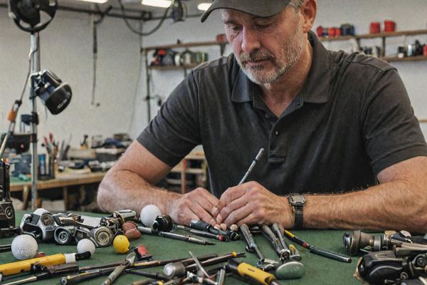 Golf equipment workshop